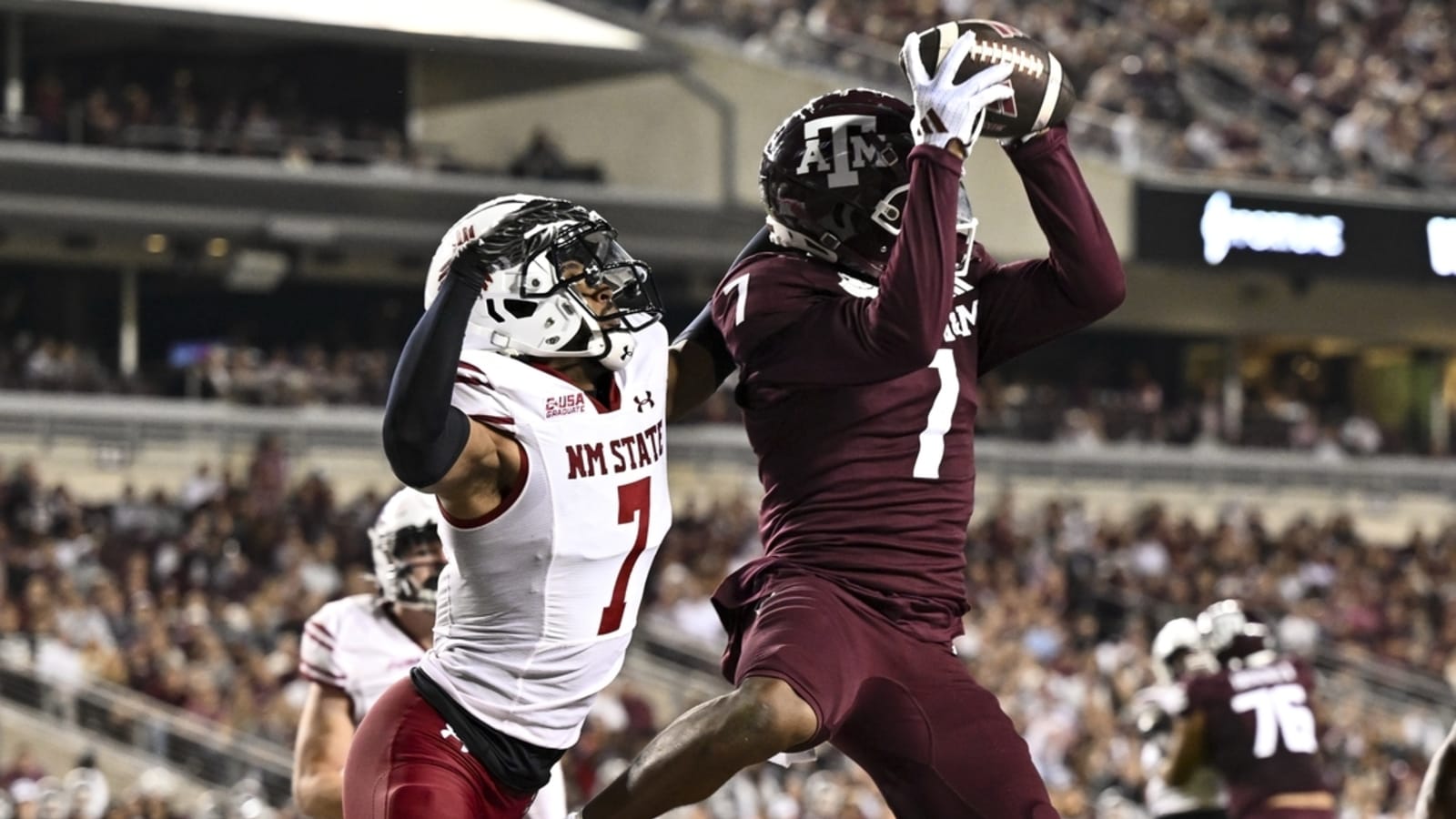 Marcel Reed accounts for 3 TDs as No. 15 Texas A&M tops New Mexico St.