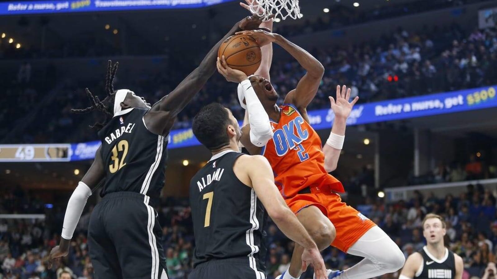 Thunder survive unexpected test from Grizzlies