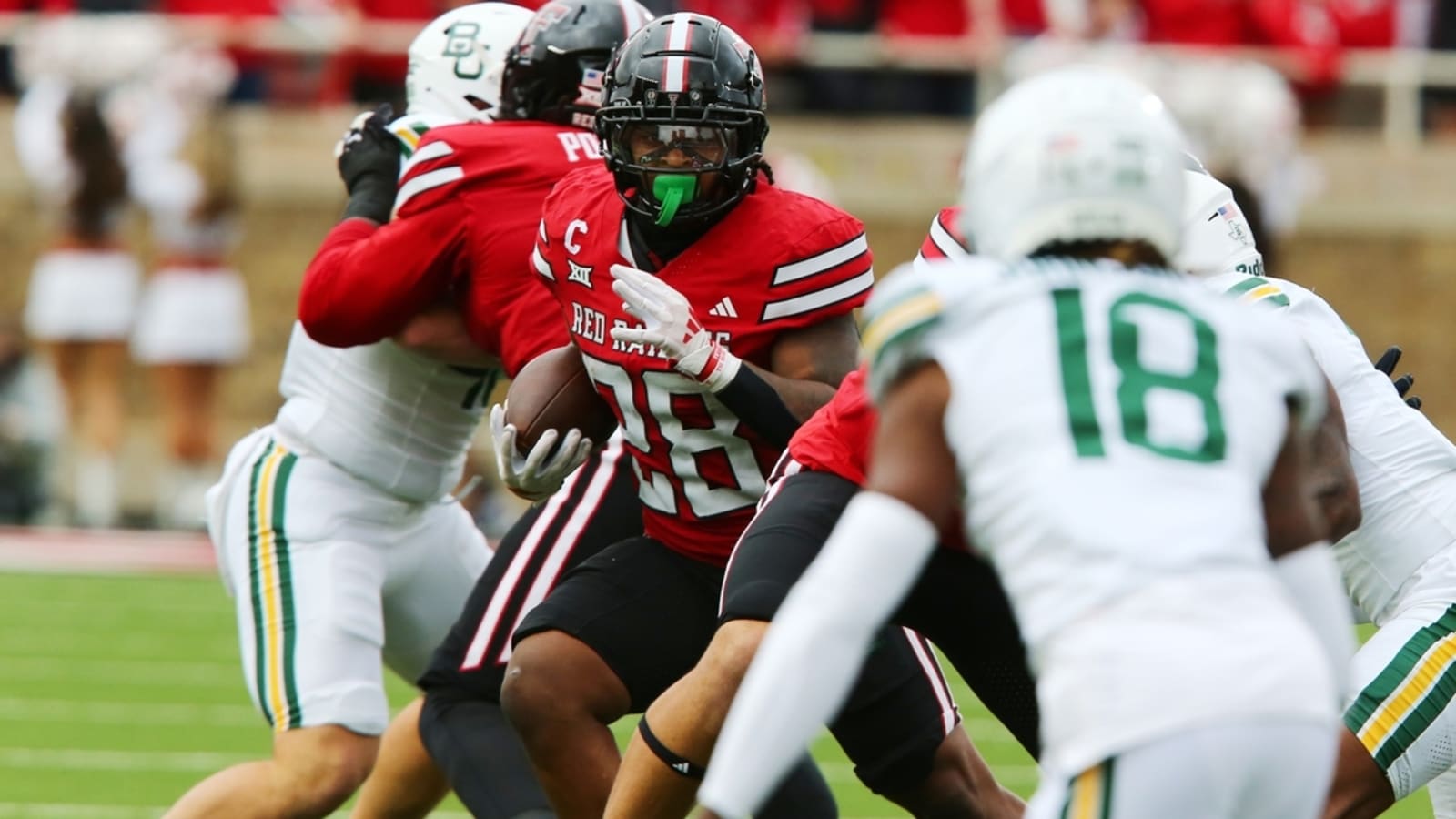 Baylor gets first Big 12 win in high-scoring rout of Texas Tech