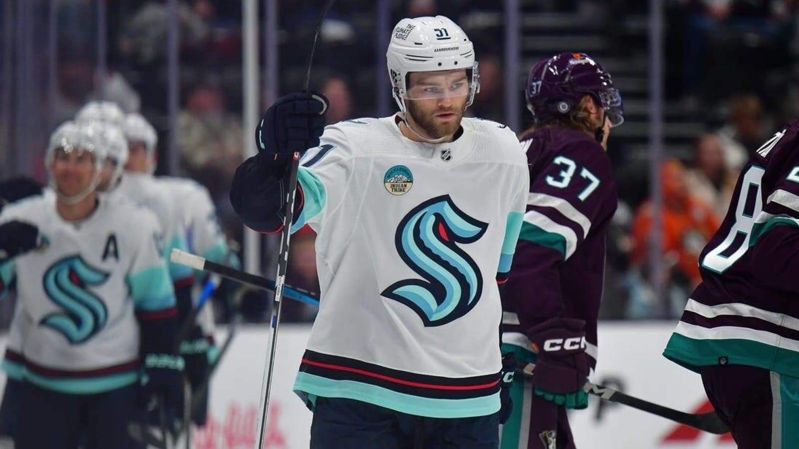 Kraken focused on positives, like Shane Wright, with Sharks visiting