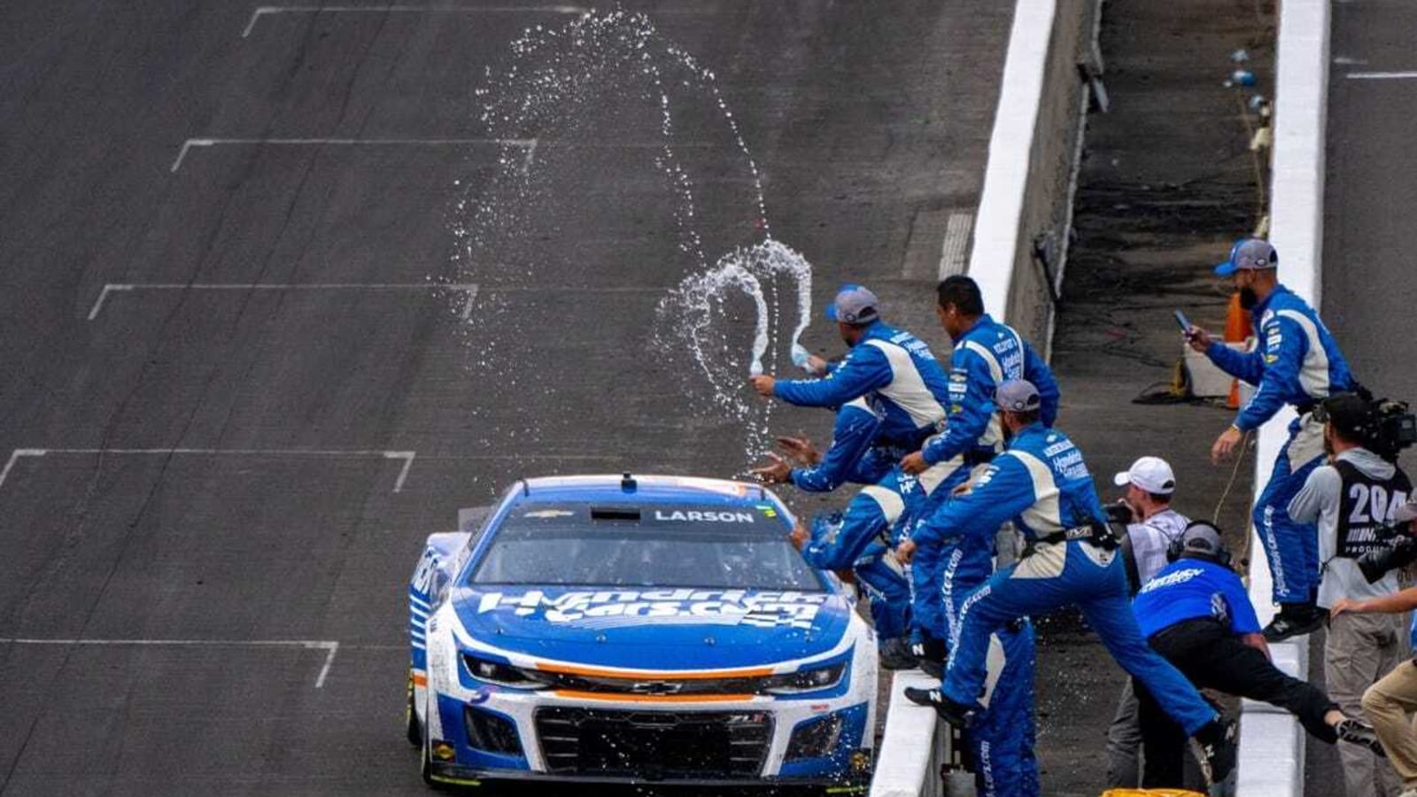 Kyle Larson takes Brickyard 400 for fourth win of 2024