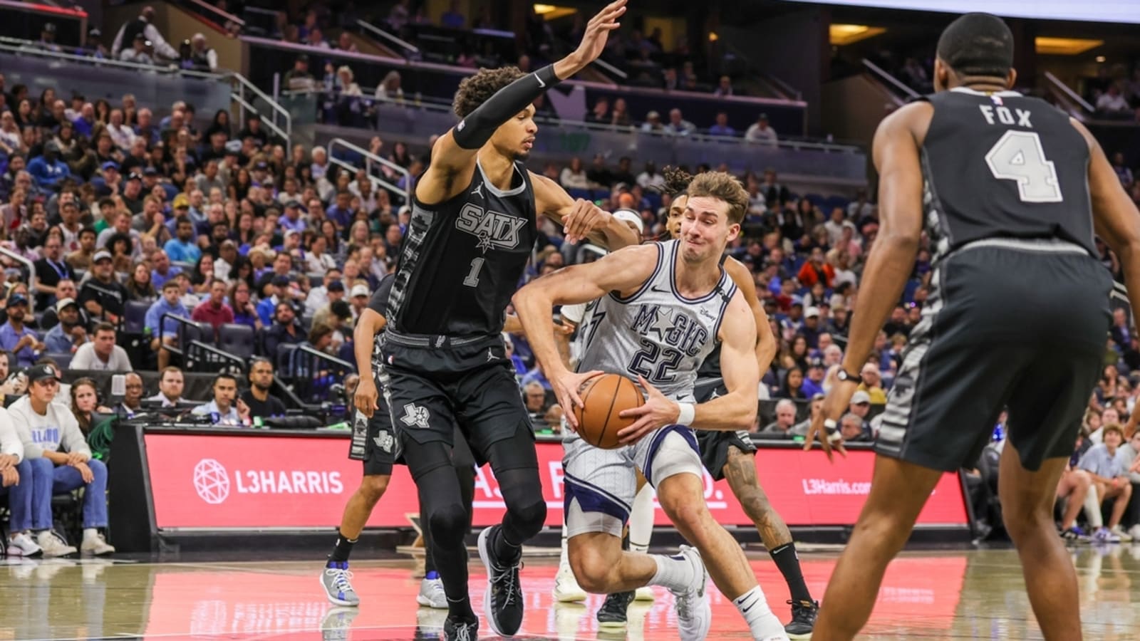Magic rally late, top Spurs on Paolo Banchero&#39;s jumper