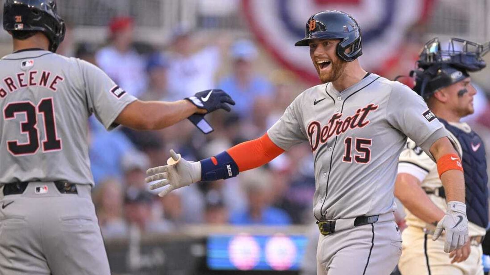 Carson Kelly&#39;s slam propels Tigers to blowout of Twins
