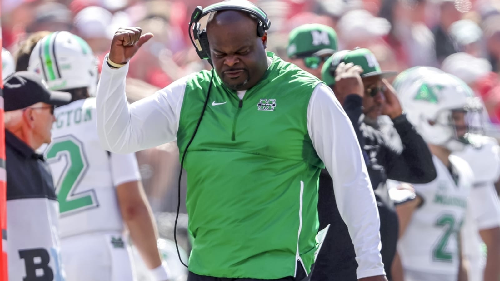 Ex-Marshall leader Charles Huff introduced as Southern Miss coach