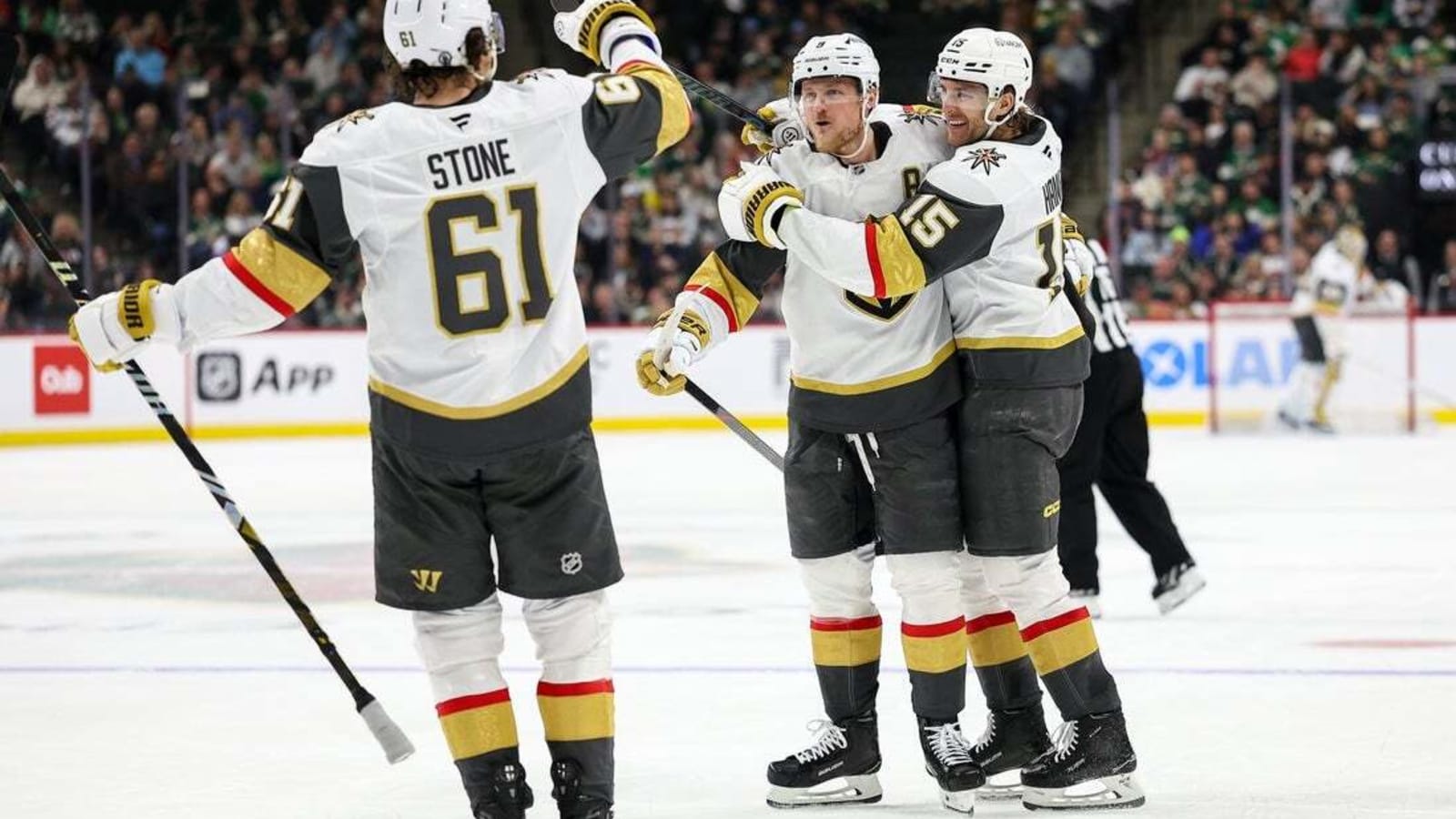 Hot Golden Knights look to soar past Blackhawks