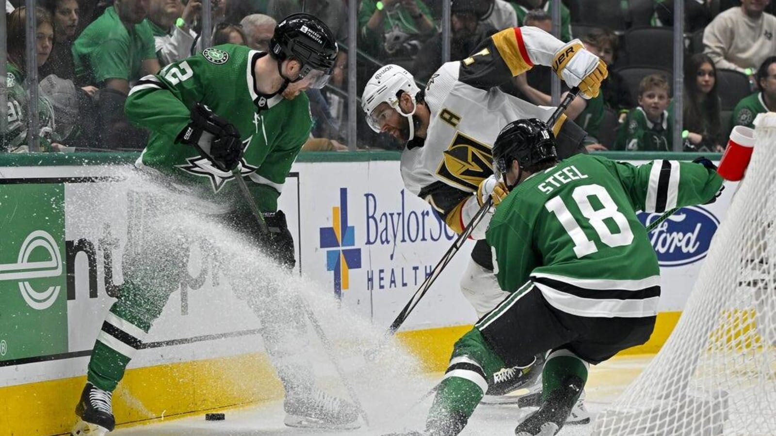 Stars dethrone Knights in Game 7