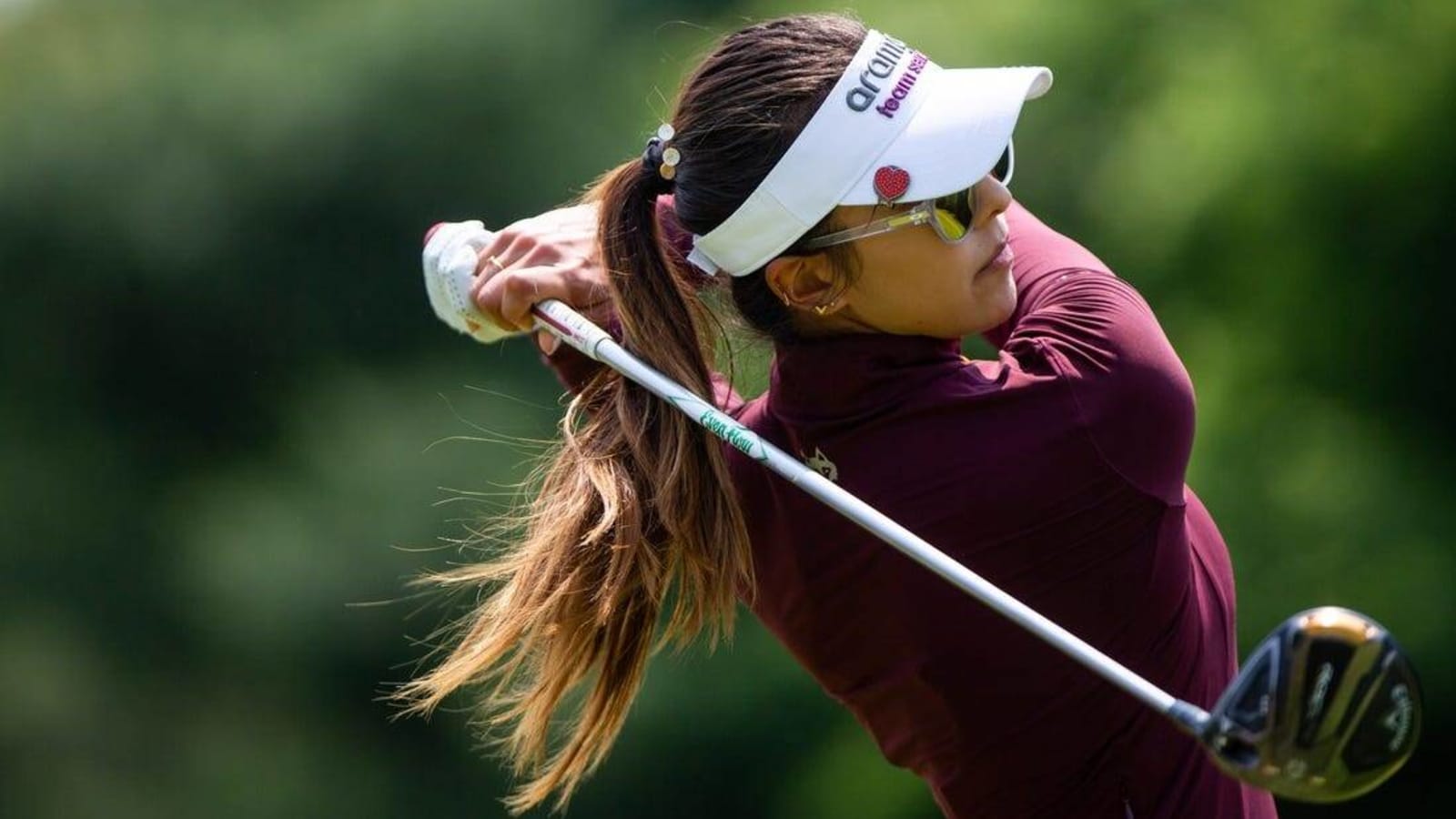 Alison Lee gains confidence in her swing, leads Meijer