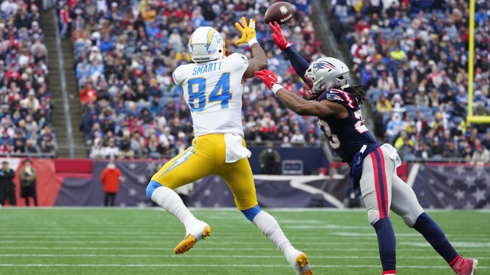 Chargers clinch playoff berth with dominating win over Patriots