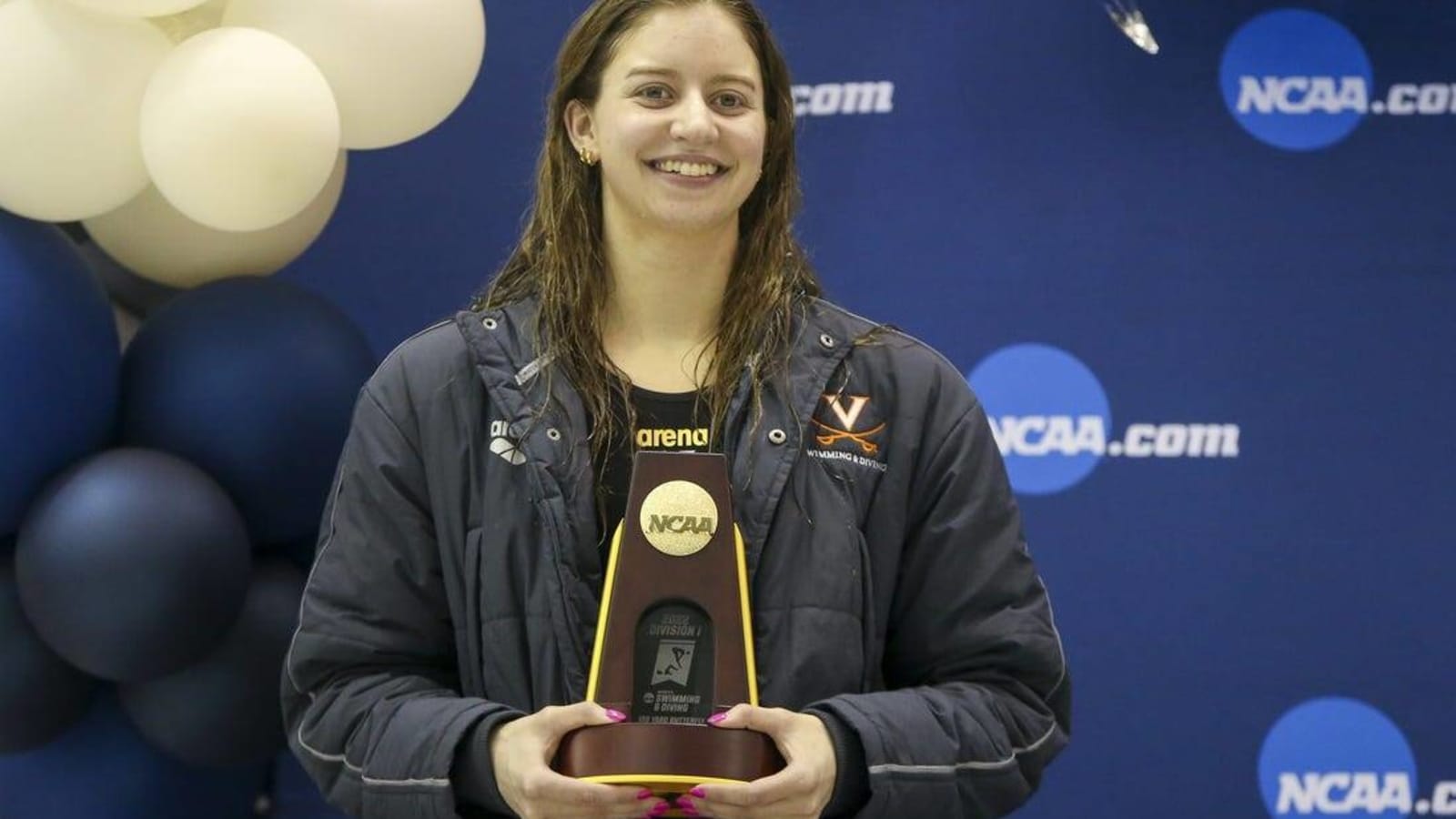 Kate Douglass sets American mark in 50-meter freestyle