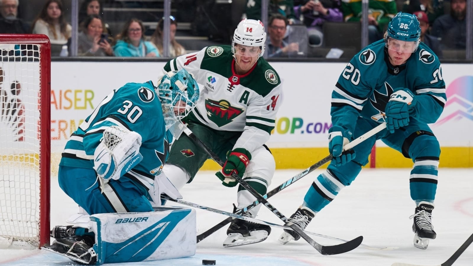 Marc-Andre Fleury helps Wild shut down Sharks