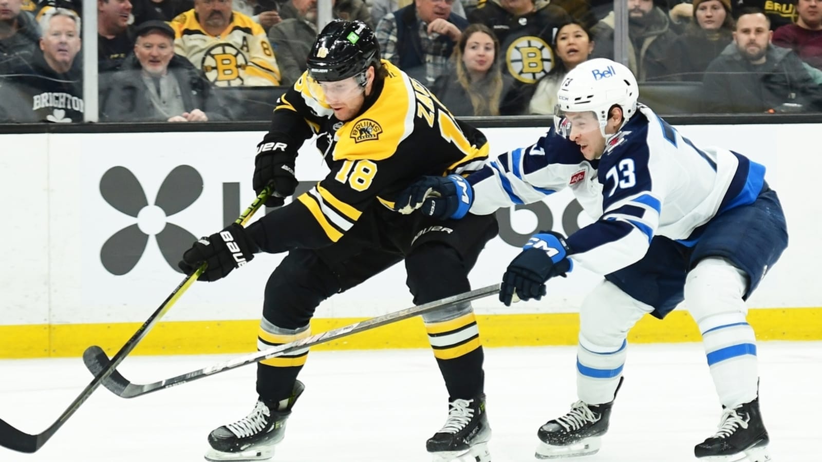 Parker Ford scores in NHL debut as Jets down Bruins