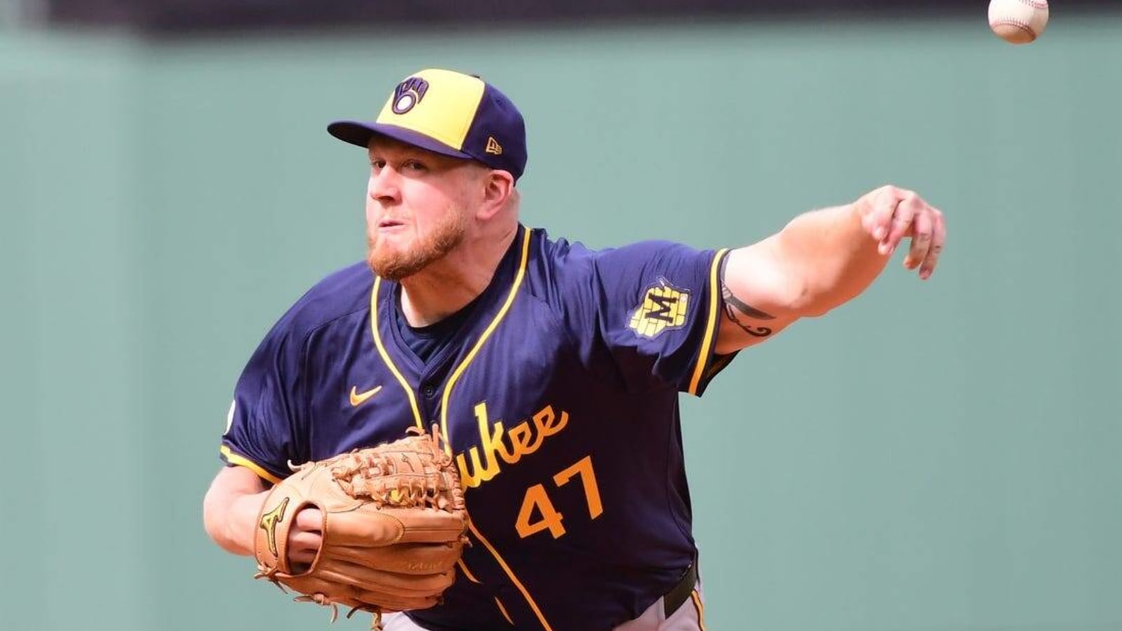 With starting pitching in question, Brewers finish series vs. Red Sox