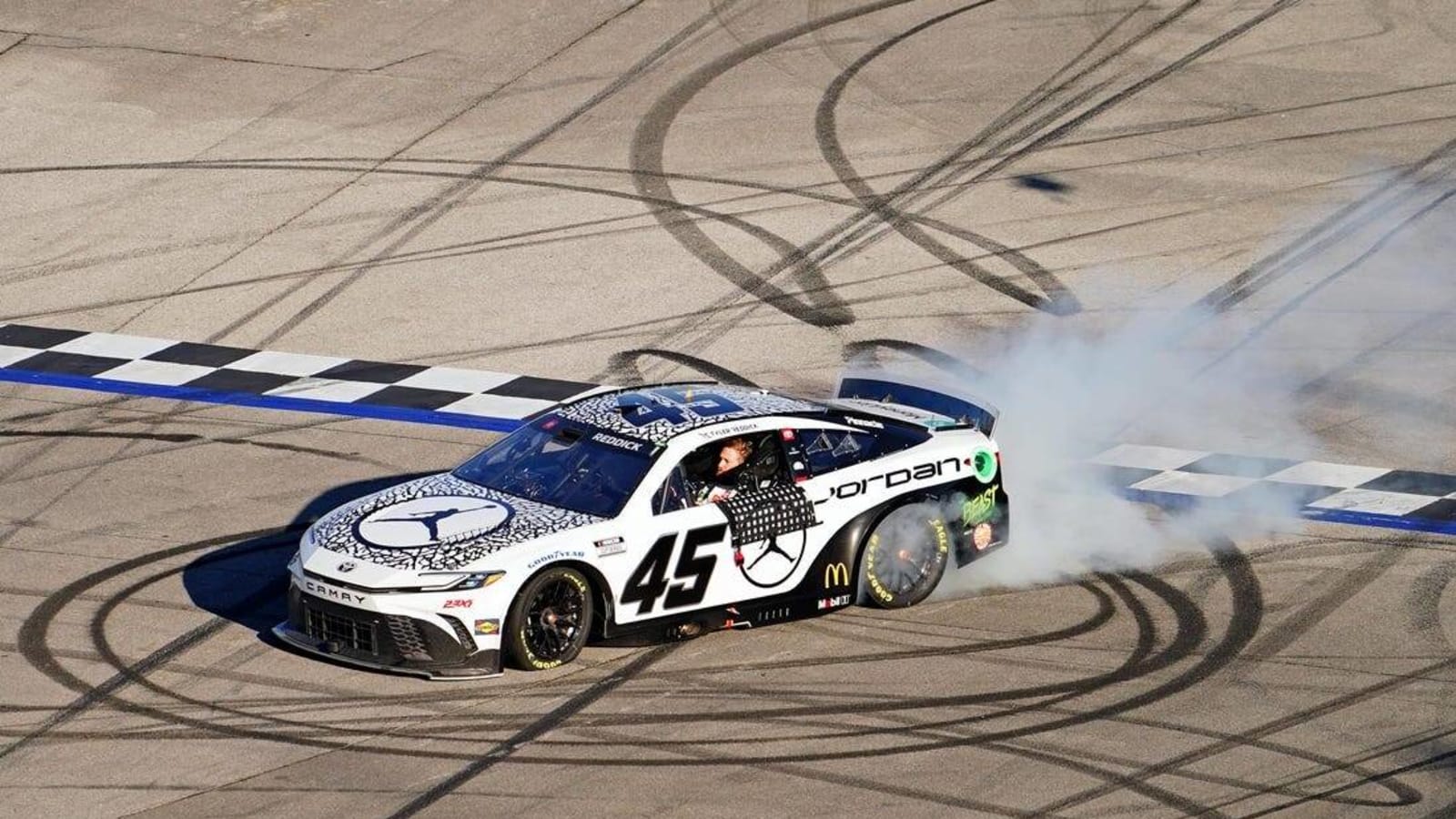 Tyler Reddick navigates wreck to claim victory at Talladega