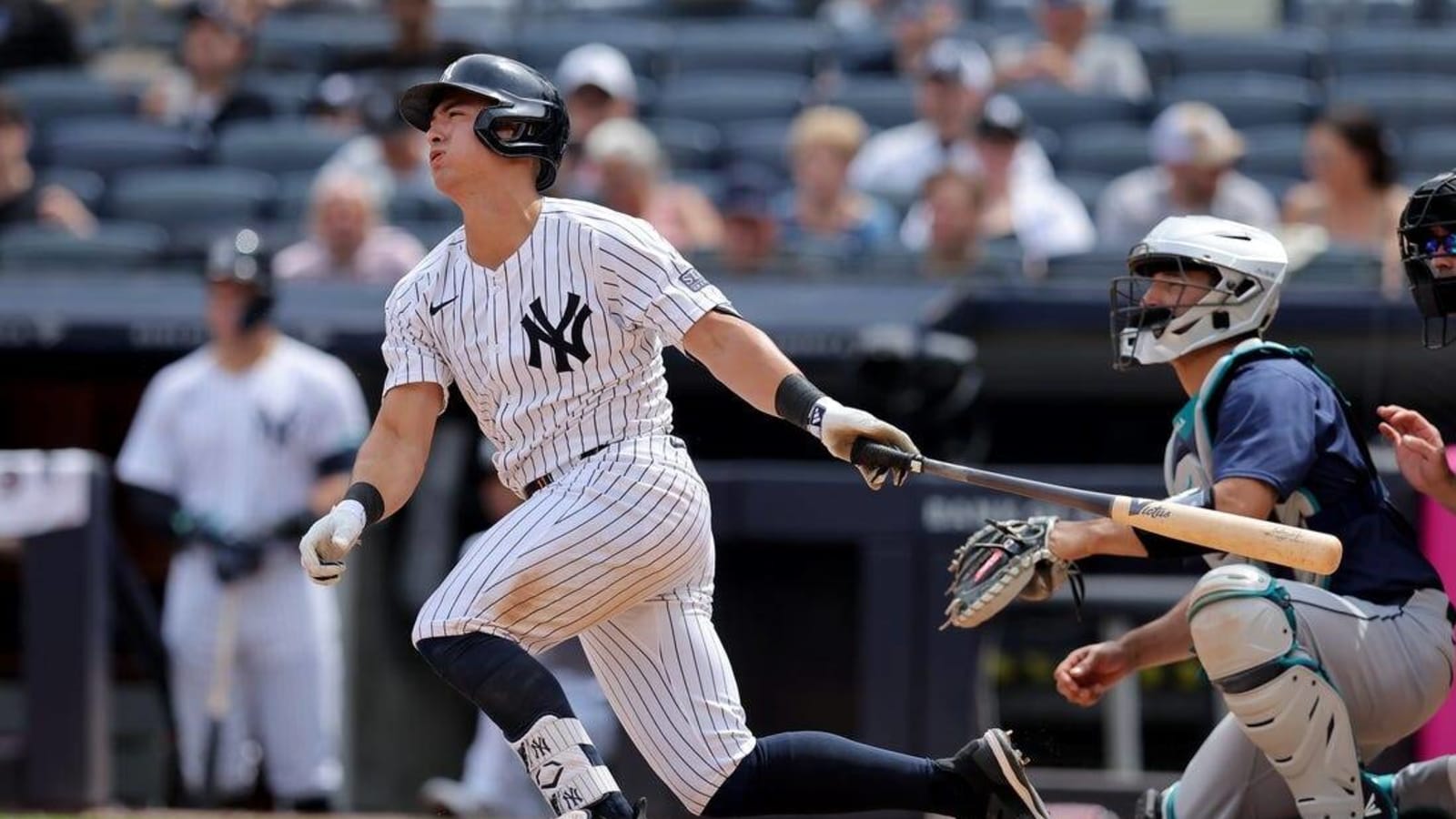 Angels try to stop Yankees, red-hot Anthony Volpe