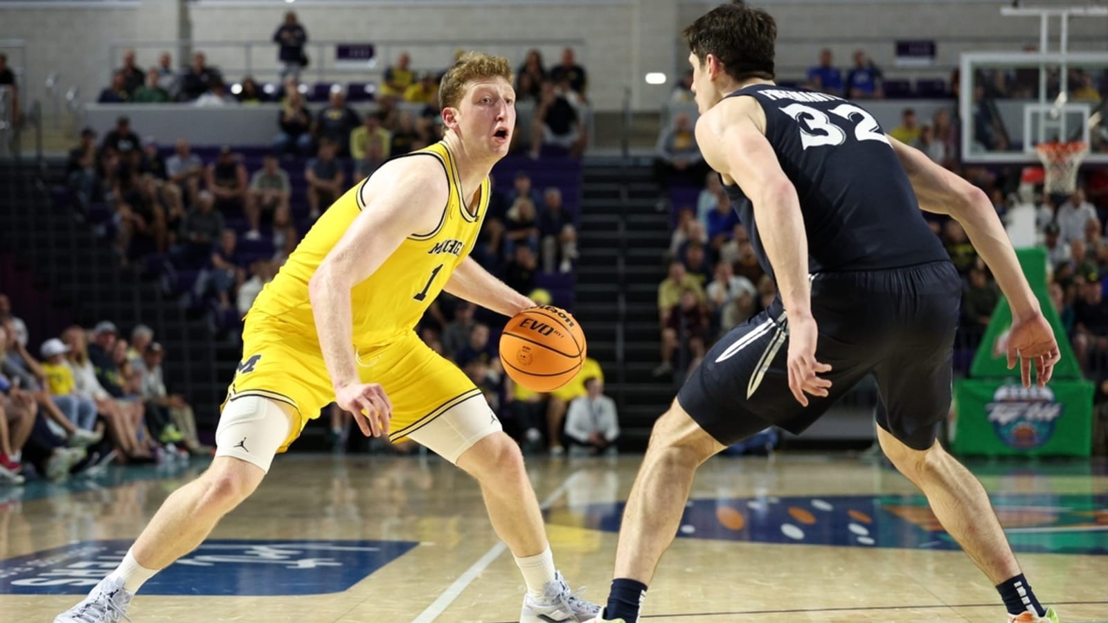 Danny Wolf powers Michigan to lopsided win over No. 22 Xavier