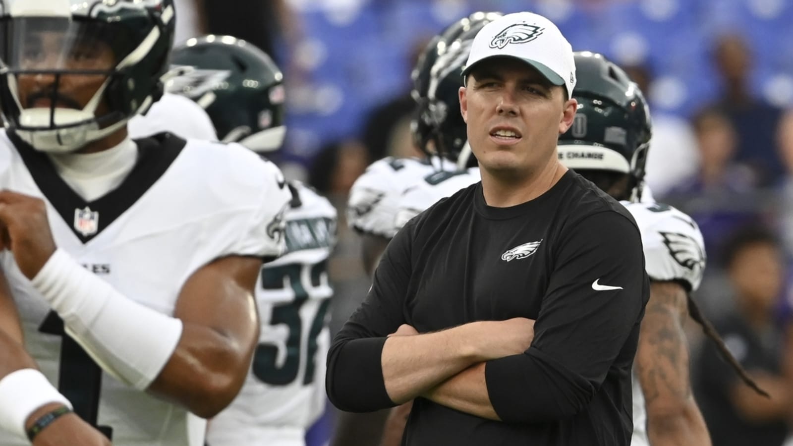 Eagles OC, QB on same page before wild-card game