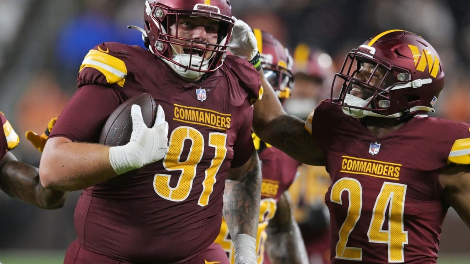 Saints acquire DT John Ridgeway from Commanders