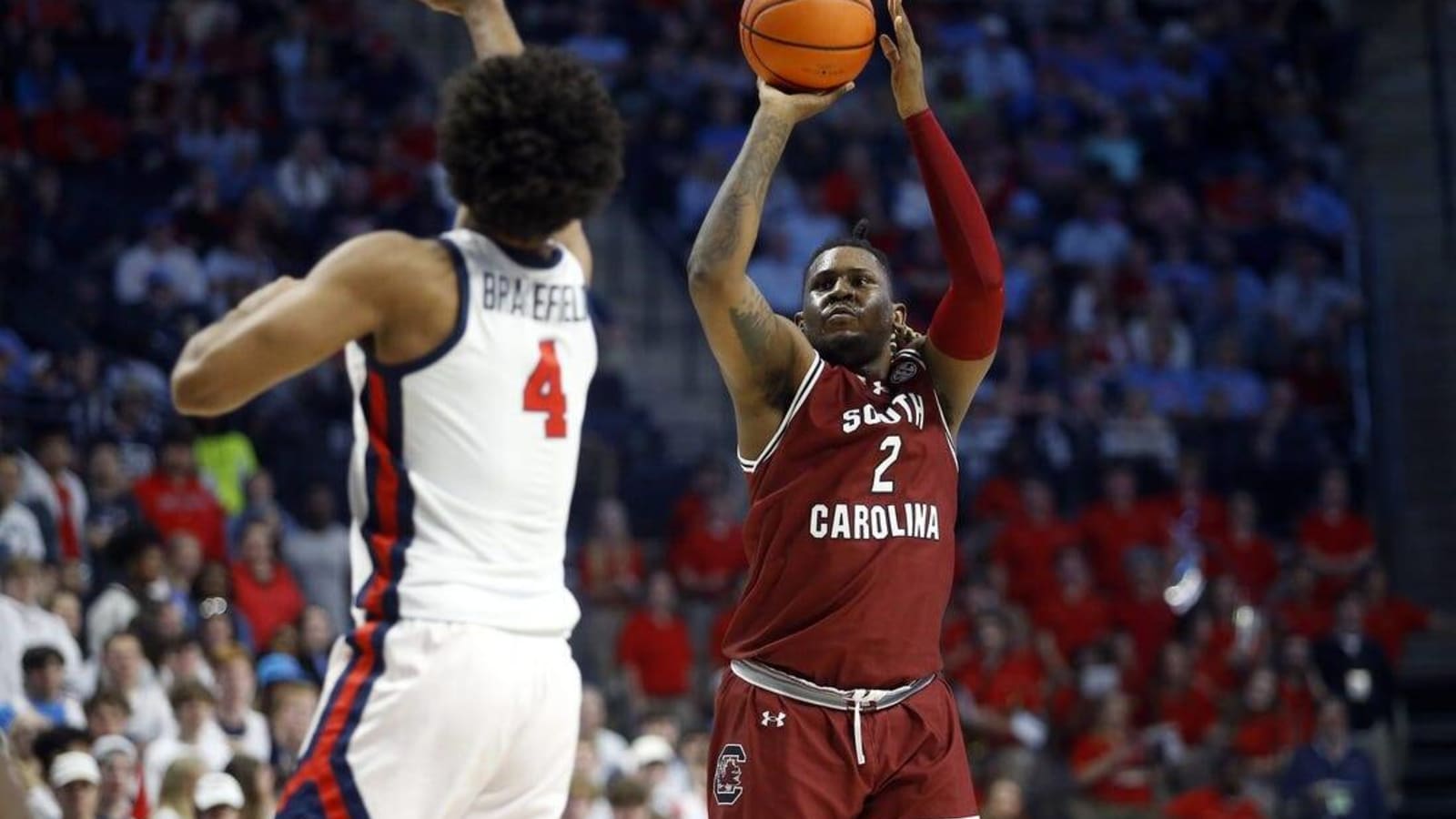 After consecutive losses, No. 20 South Carolina handles Ole Miss