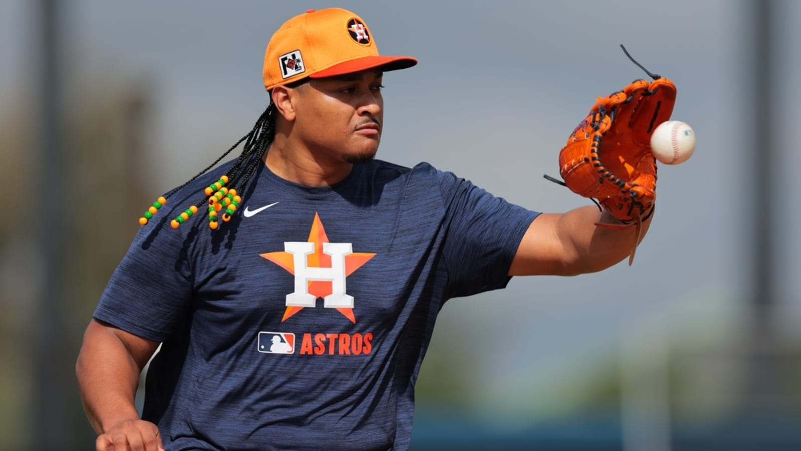Astros RHP Luis Garcia (elbow) facing another setback