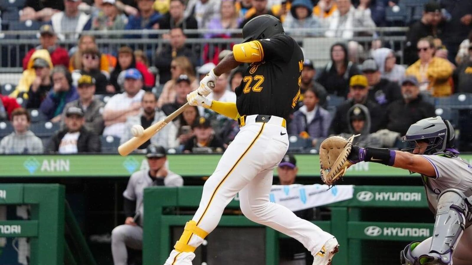 Pirates down Rockies on Jack Suwinski’s walk-off single