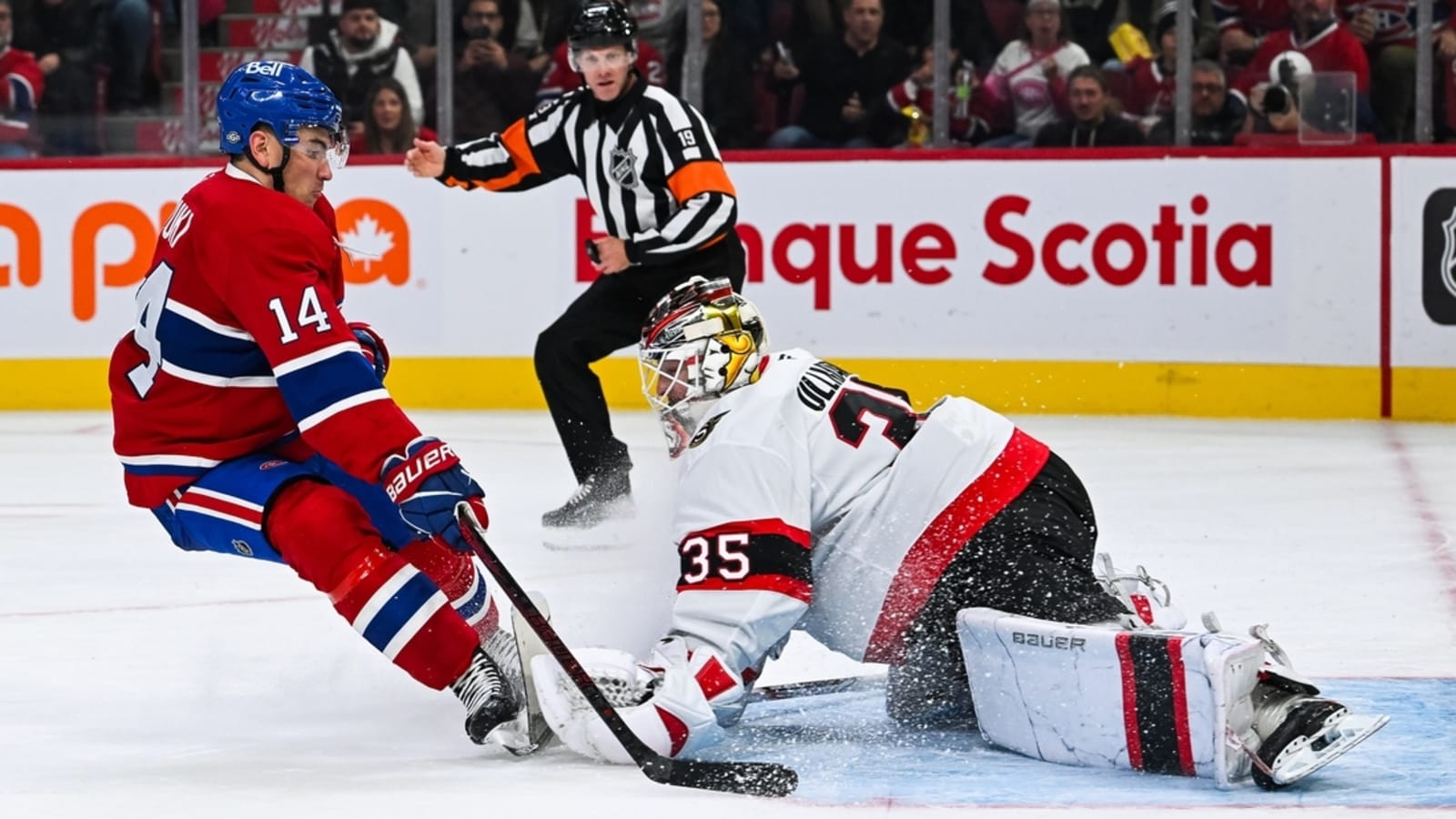 Canadiens snap skid as Senators drop fourth straight