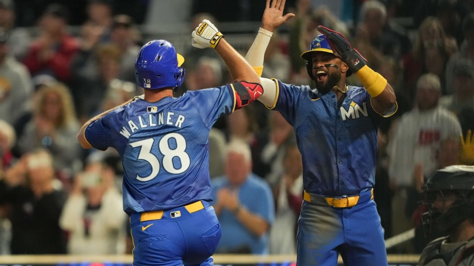 Matt Wallner homers as Twins earn DH sweep of Guardians