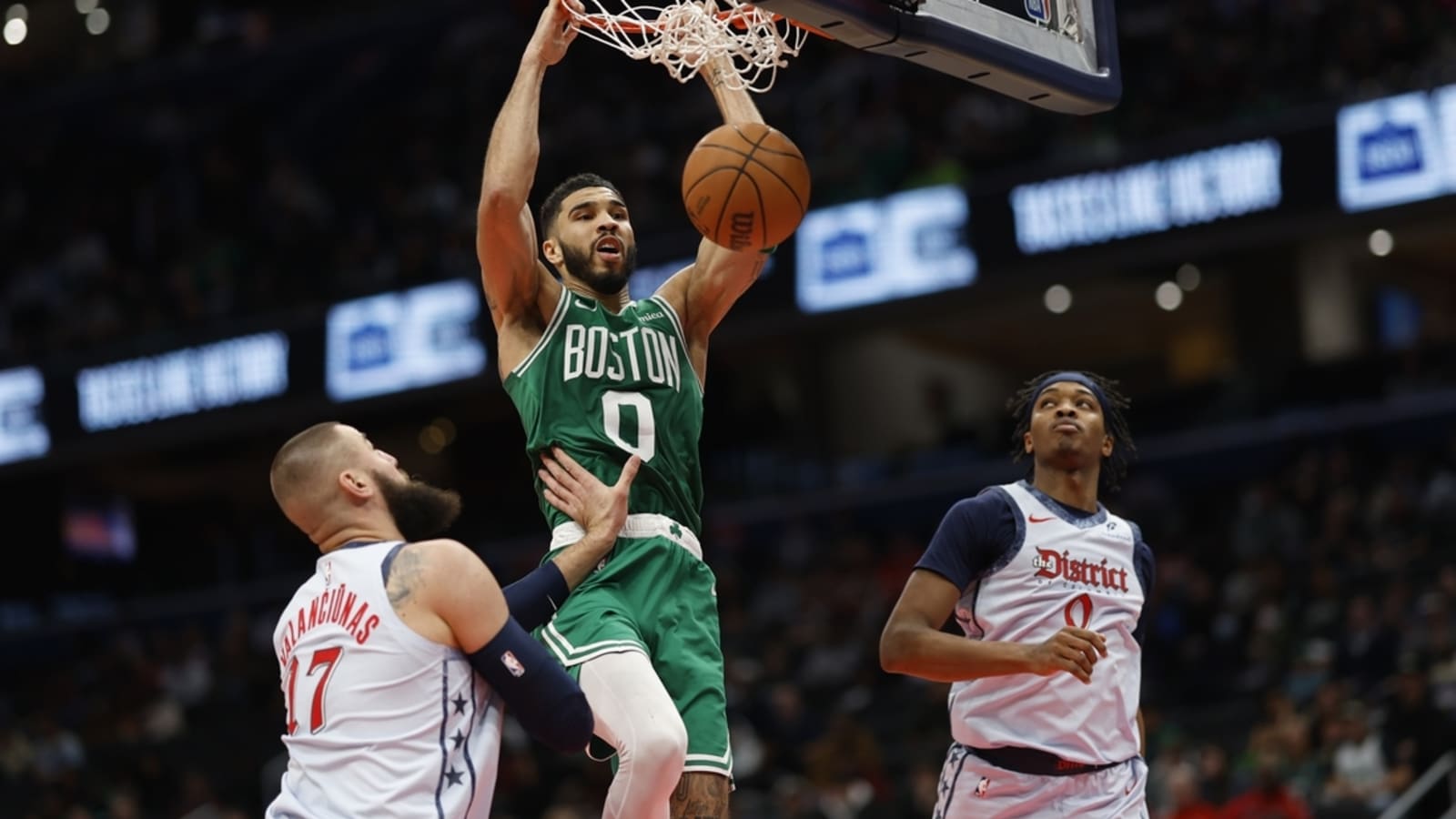 Jayson Tatum, Celtics ease past lowly Wizards