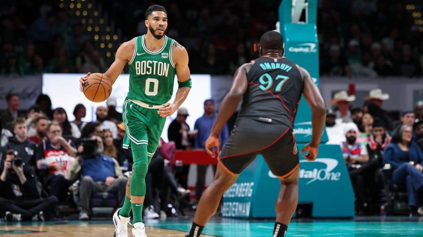 Sam Hauser has career-best game as Celtics rout Wizards