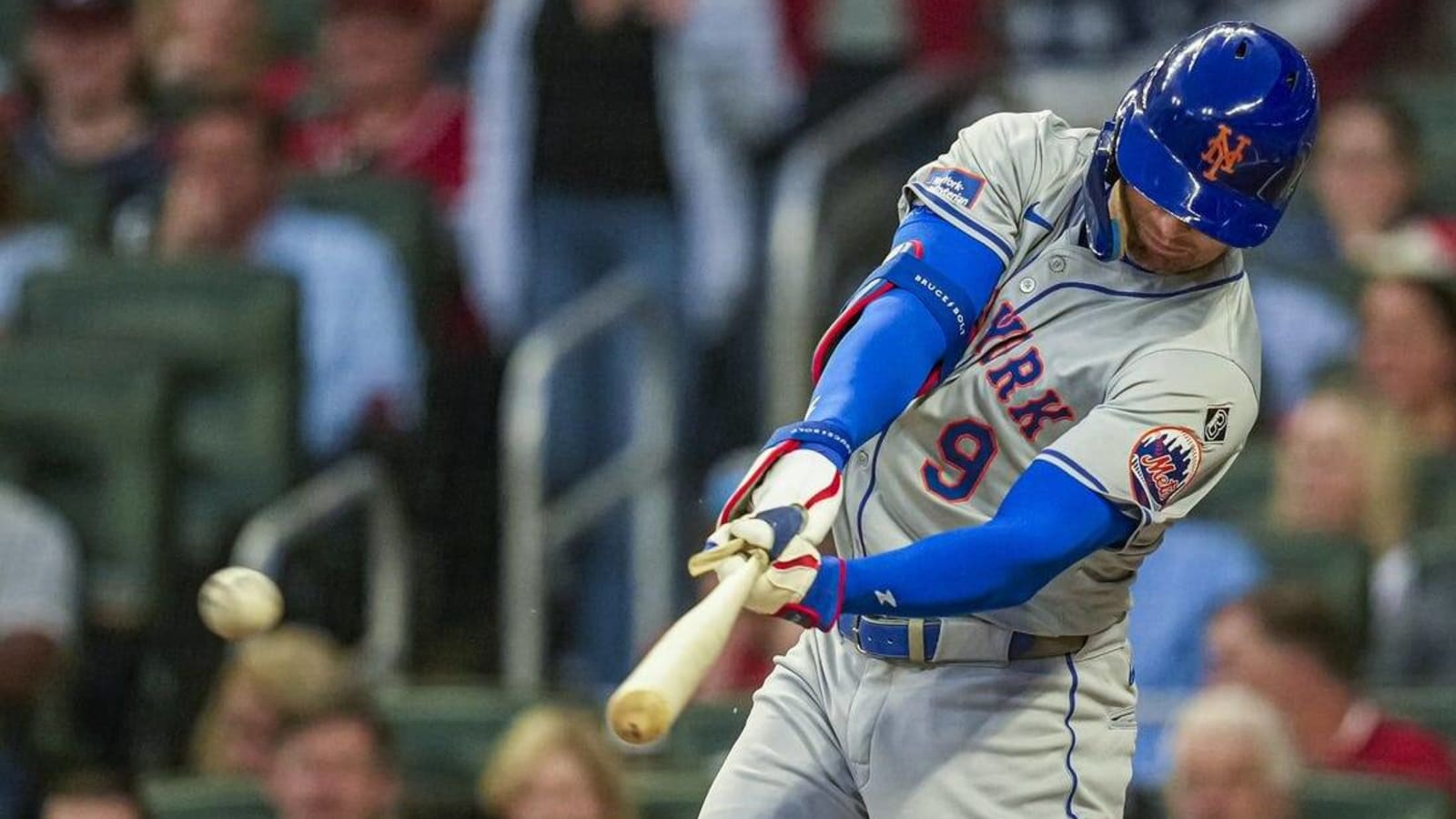 DJ Stewart&#39;s slump-ending homer lifts Mets over Braves