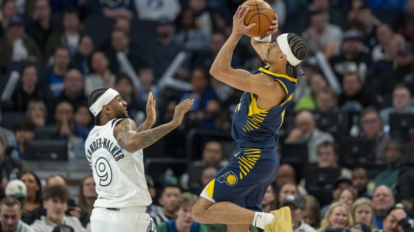 Obi Toppin&#39;s late-OT trey pushes Pacers past Wolves