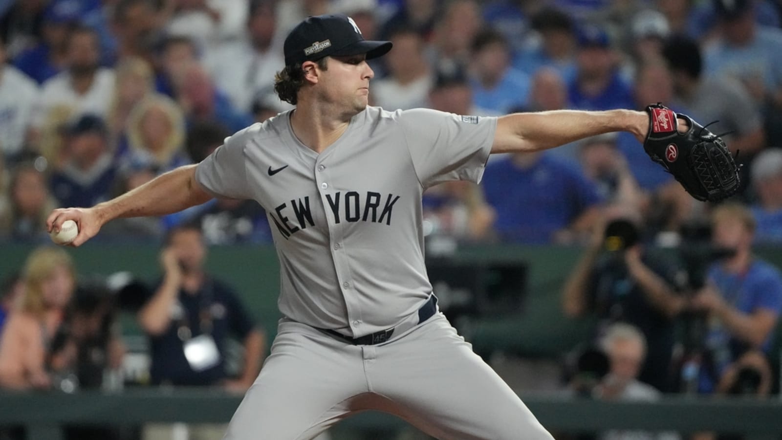 Behind Gerrit Cole, Yankees eliminate Royals