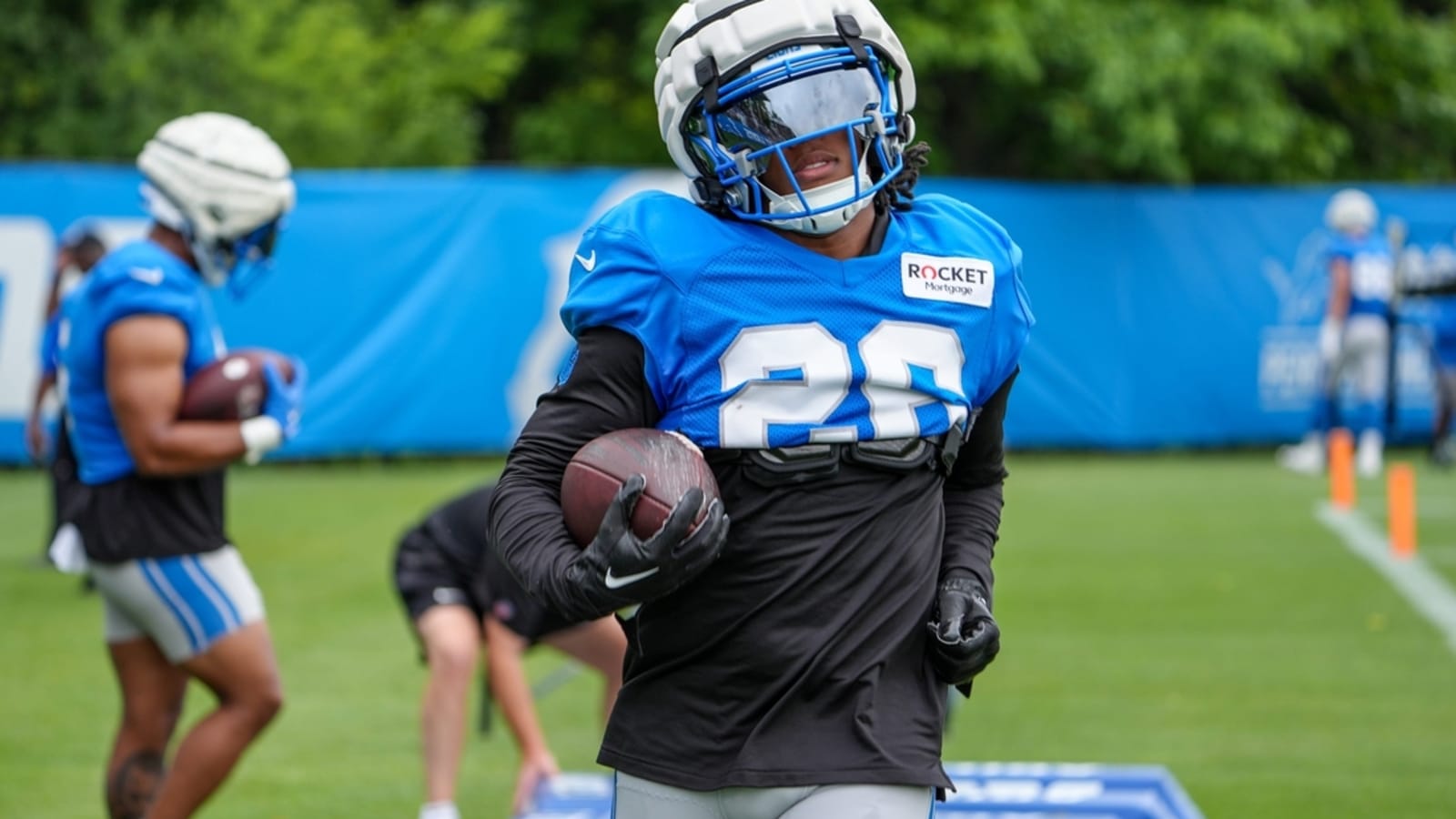 Lions RB Jahmyr Gibbs (hamstring) is &#39;gonna be fine&#39;