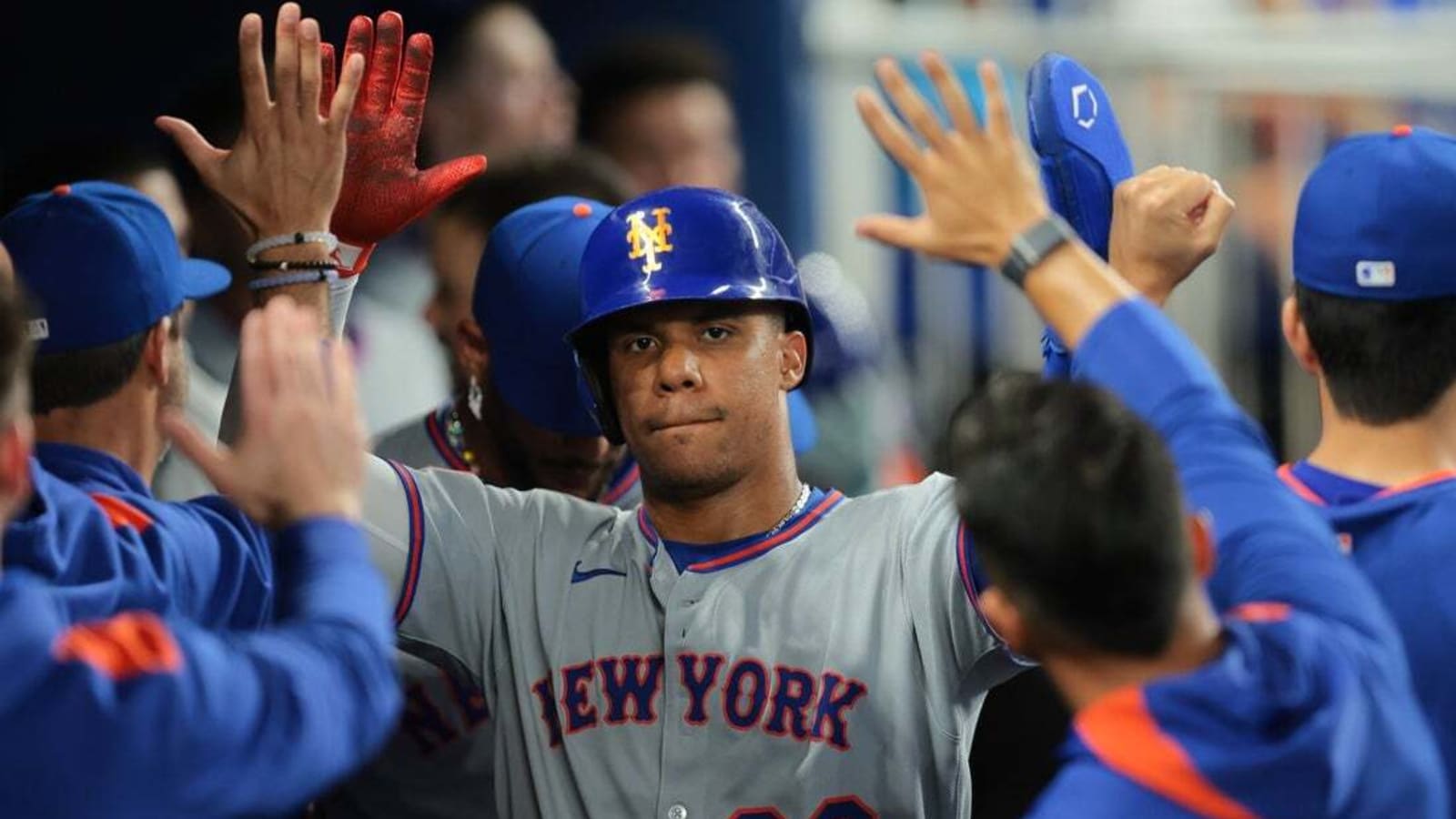 Juan Soto, Pete Alonso each happy to be home as Mets face Jays