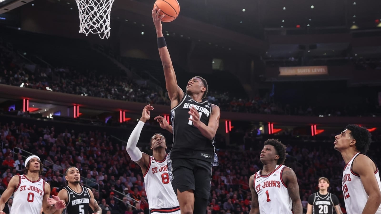 RJ Luis Jr. scores 19 as St. John&#39;s overtakes Georgetown