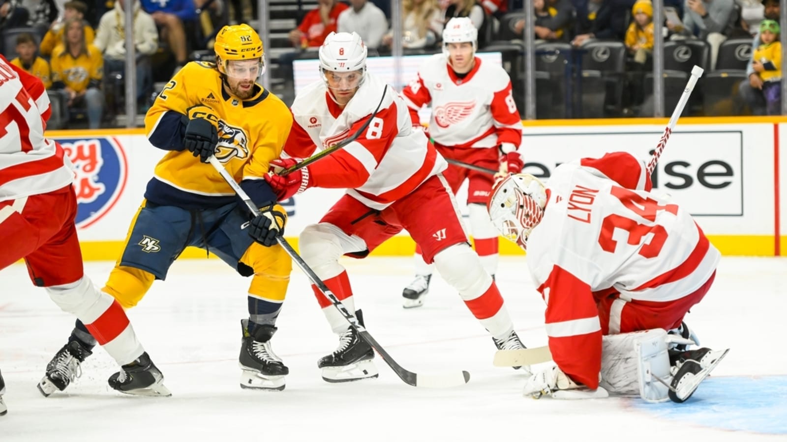 Big third period lifts Red Wings past Predators