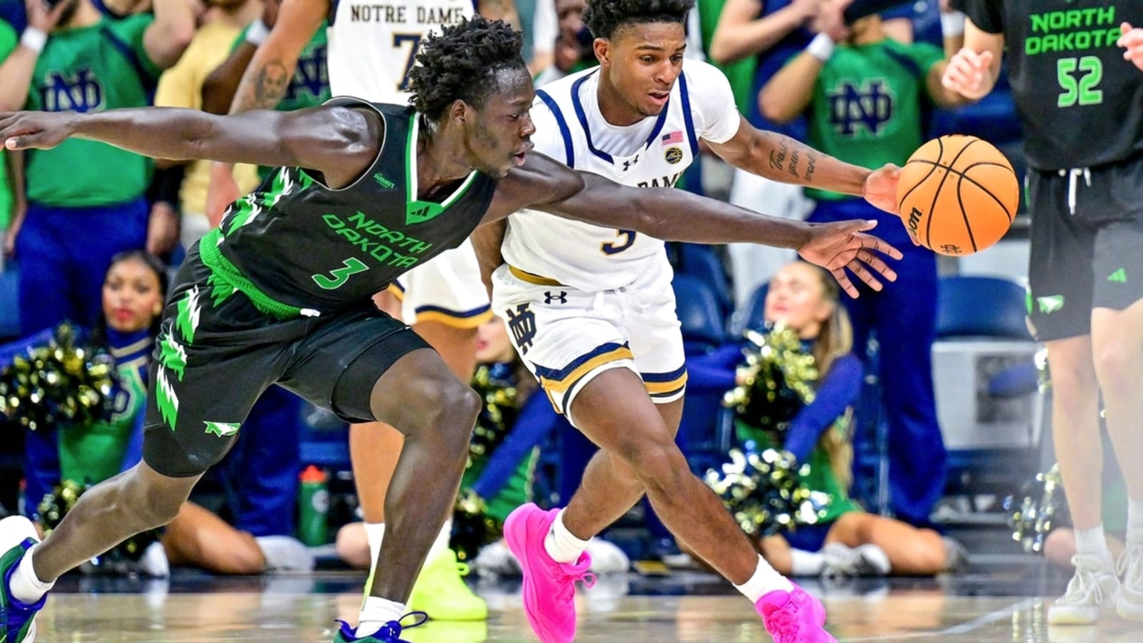 Markus Burton, Notre Dame pull away from North Dakota