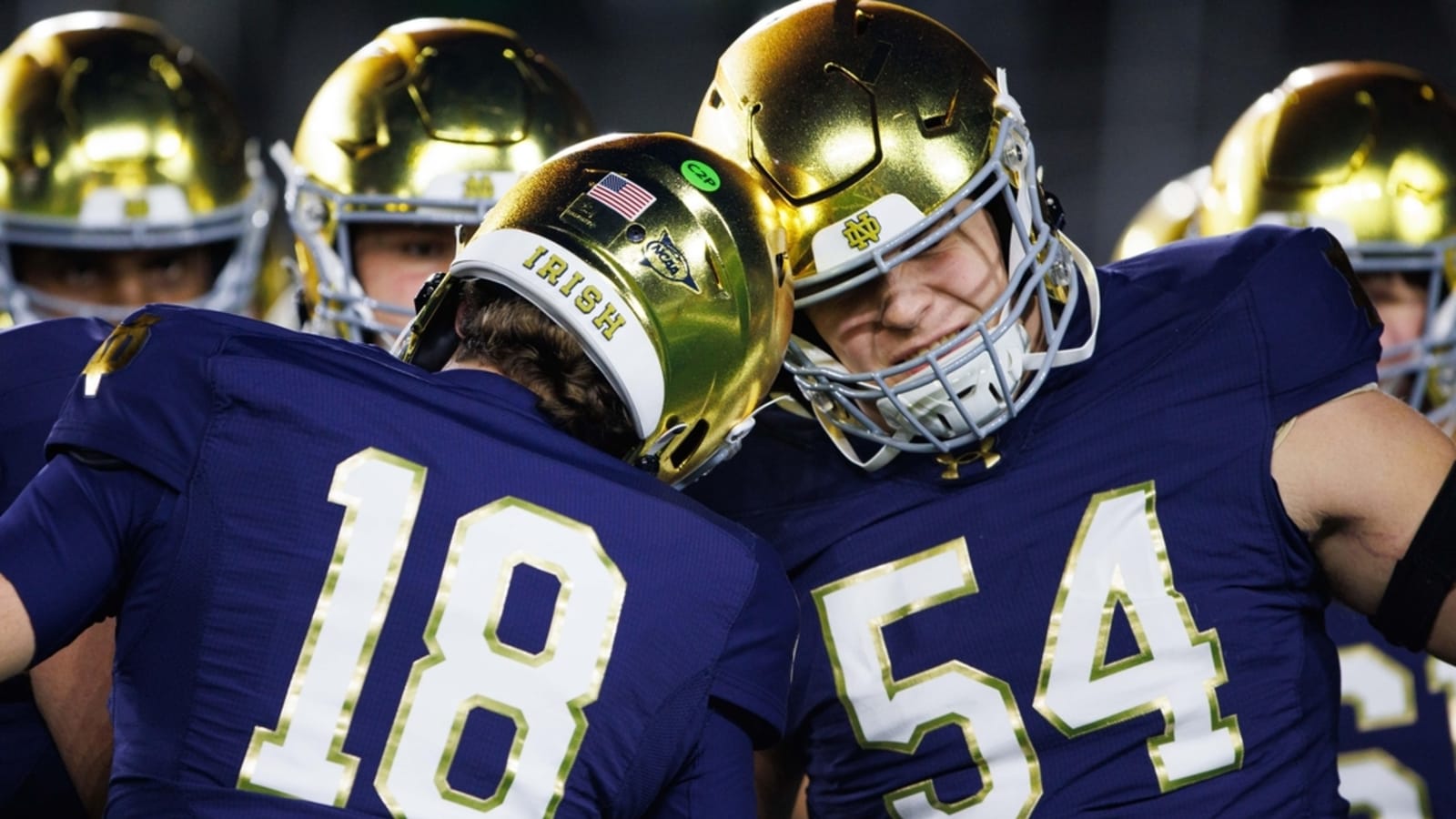 Notre Dame LT Anthonie Knapp (ankle) out vs. Ohio State