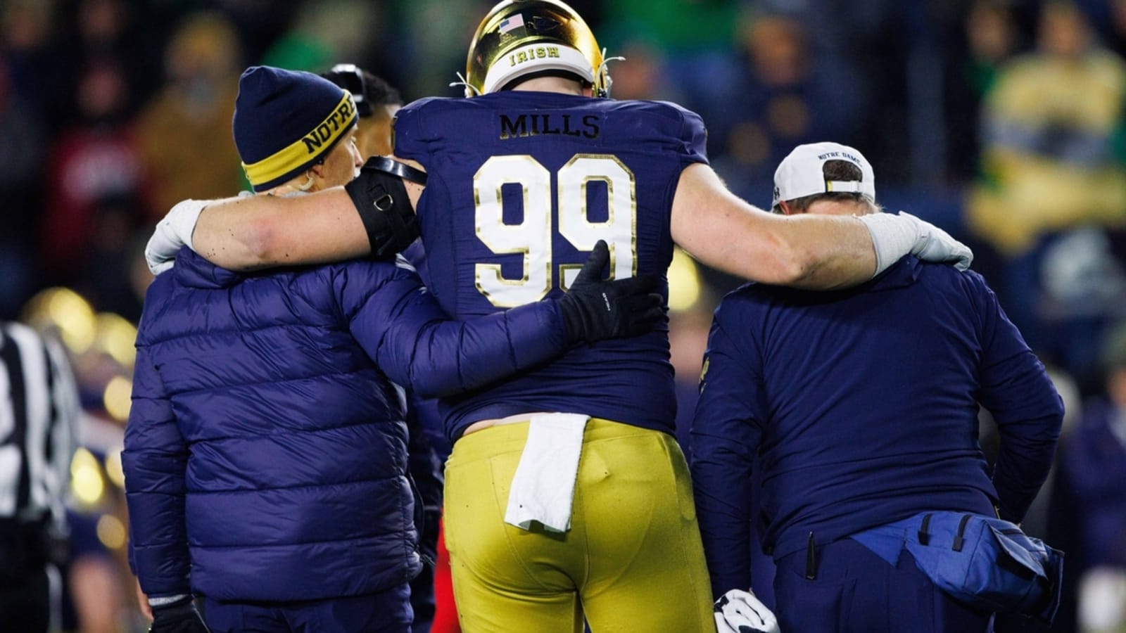 Notre Dame DL Rylie Mills (knee) out for season