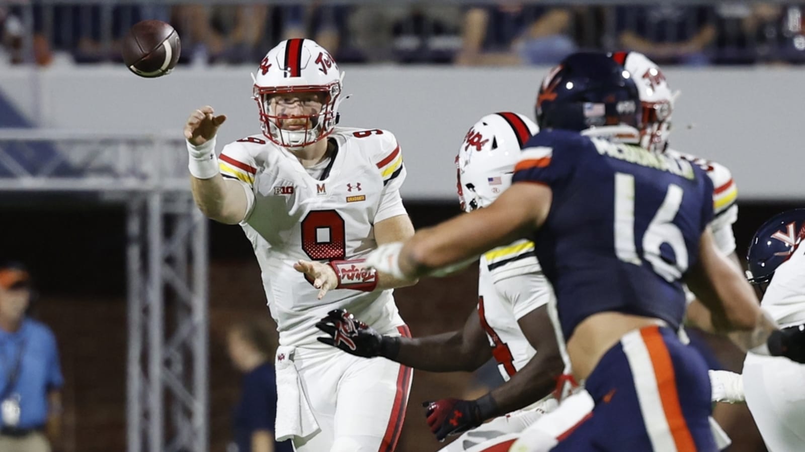Billy Edwards Jr. accounts for 3 TDs as Maryland tops Virginia