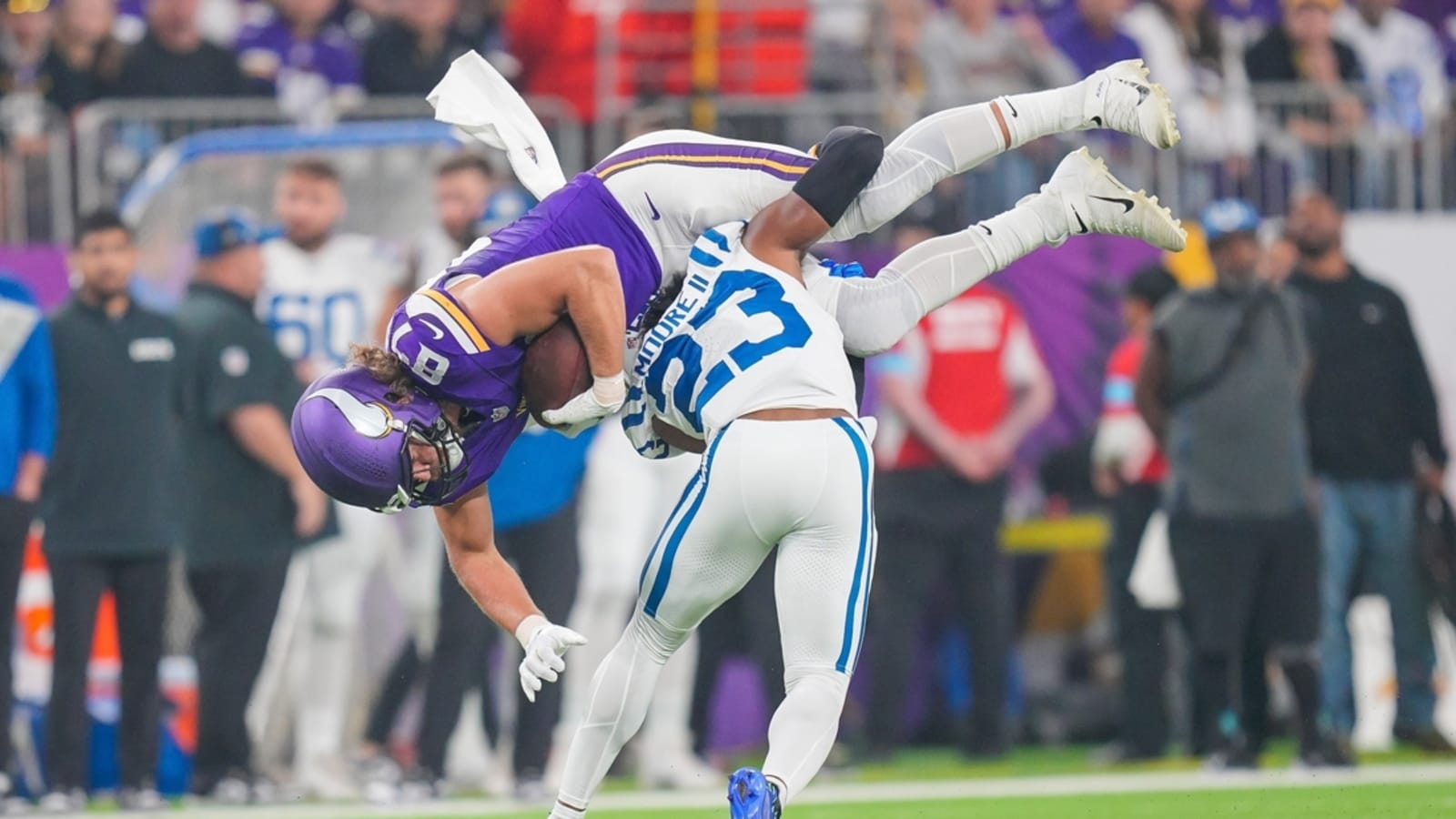 Vikings find second-half spark, hold off Colts