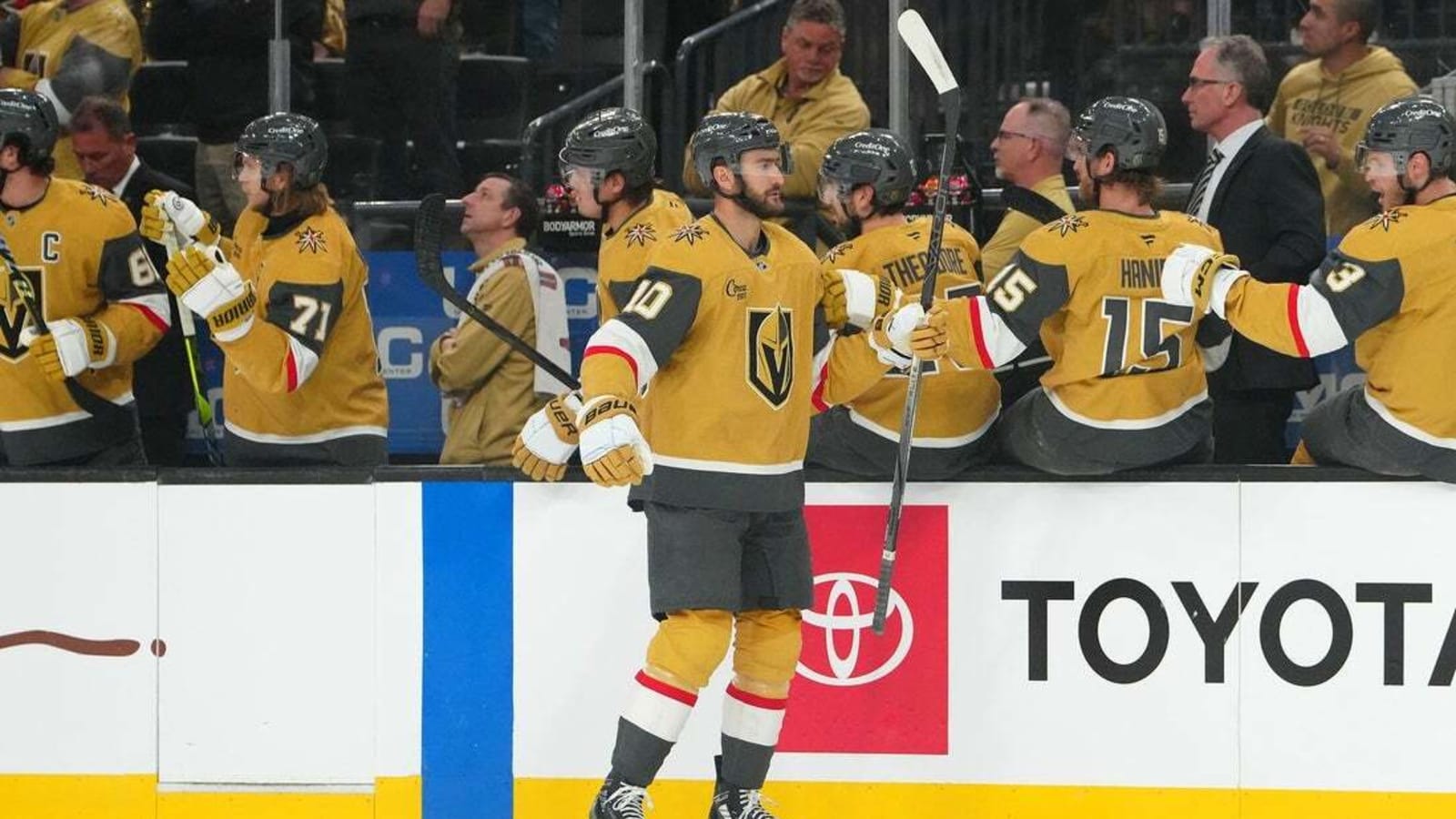 Division leaders Jets, Knights clash in Western Conference showdown