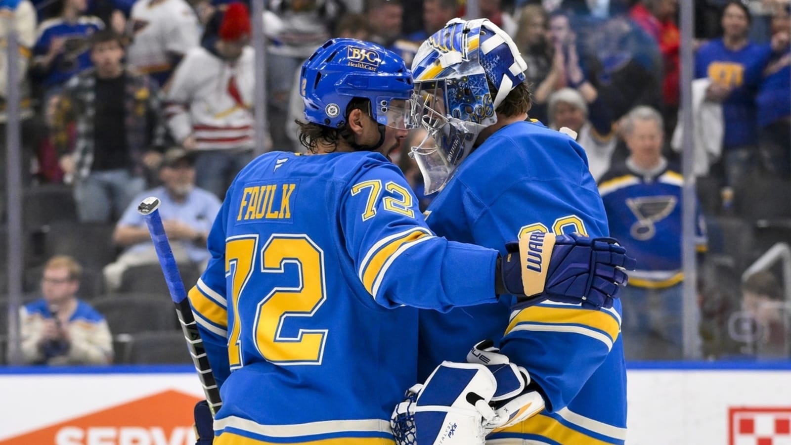 Surging Blues aim to keep hitting right notes vs. Predators