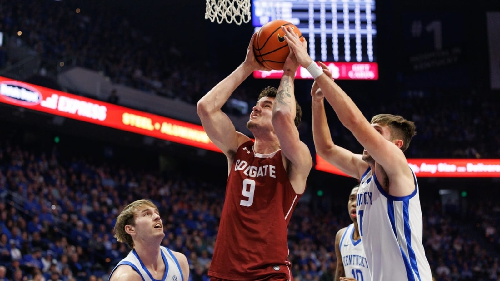 No. 5 Kentucky pulls away in second half to avoid upset vs. feisty Colgate