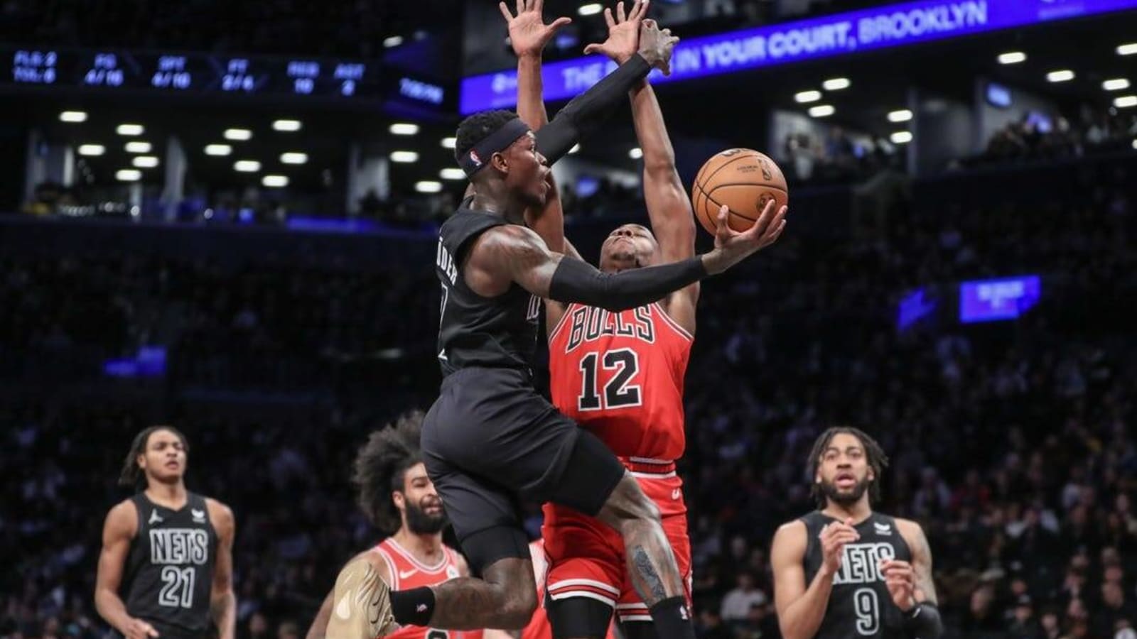 Nets heat up in second half, pull away from Bulls