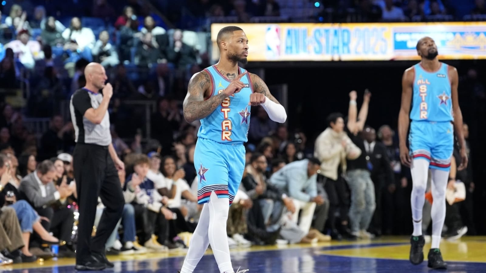 Damian Lillard calls game, Team Shaq tops Team Candace