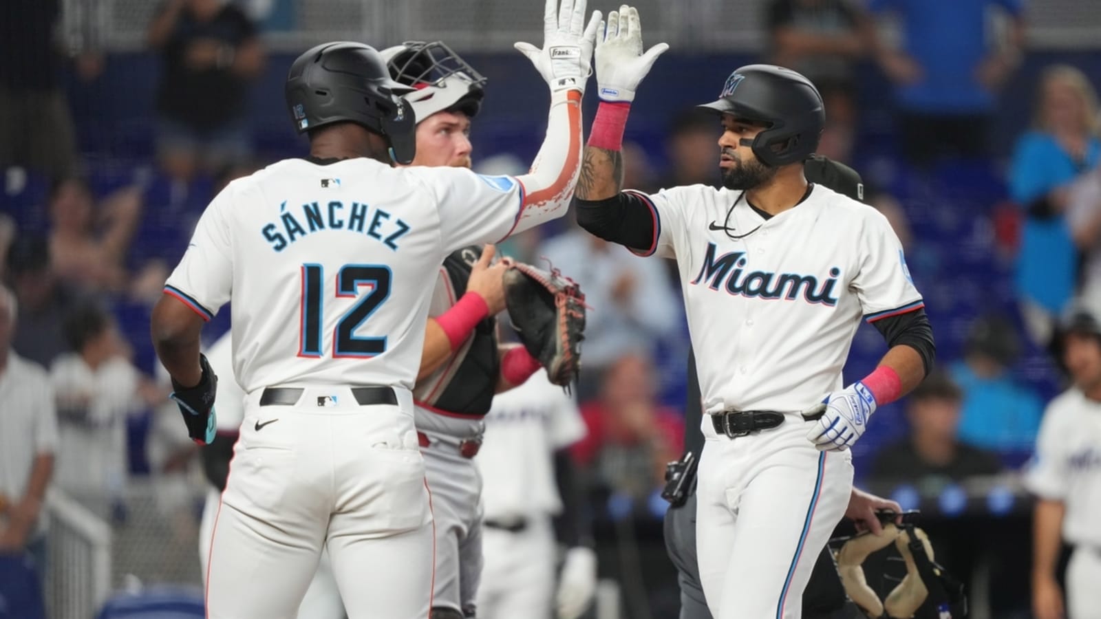 Derek Hill&#39;s grand slam powers Marlins past Reds