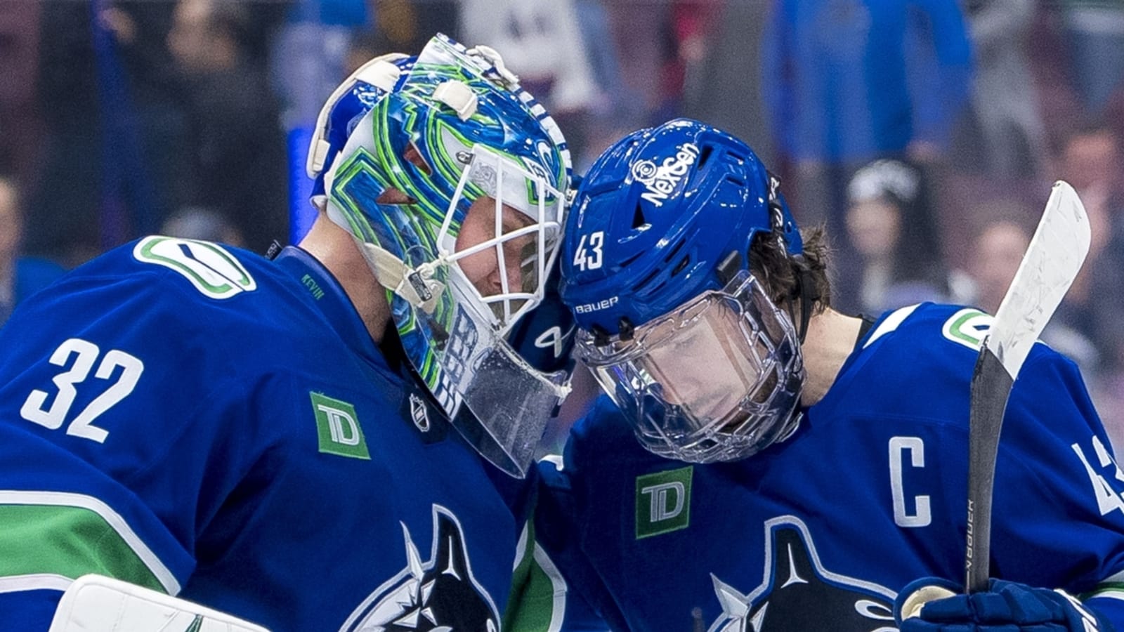 Canucks host up-and-down Bruins