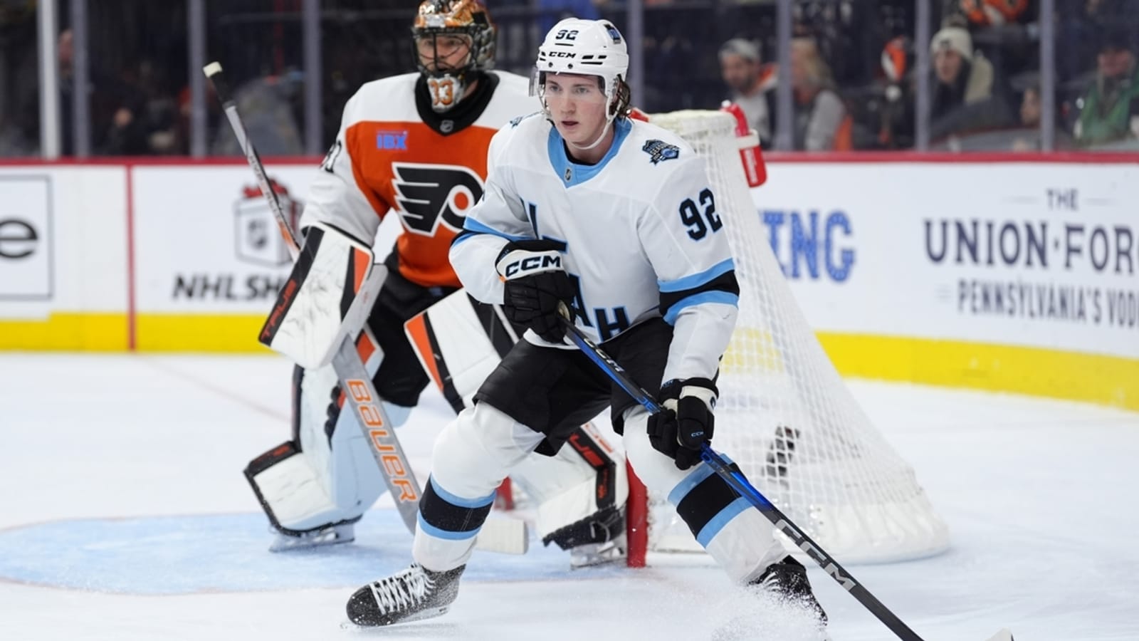 Utah Hockey Club top Flyers after wild second period