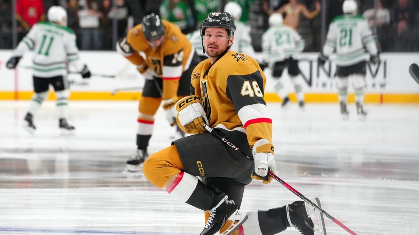 Tomas Hertl returns to San Jose wearing a Golden Knights uniform