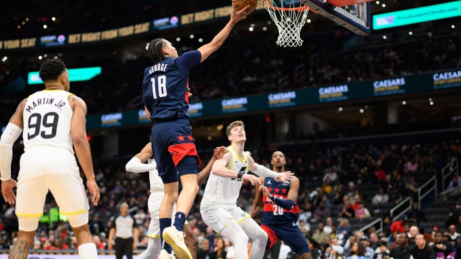Wizards secure tightly-contested victory over Jazz